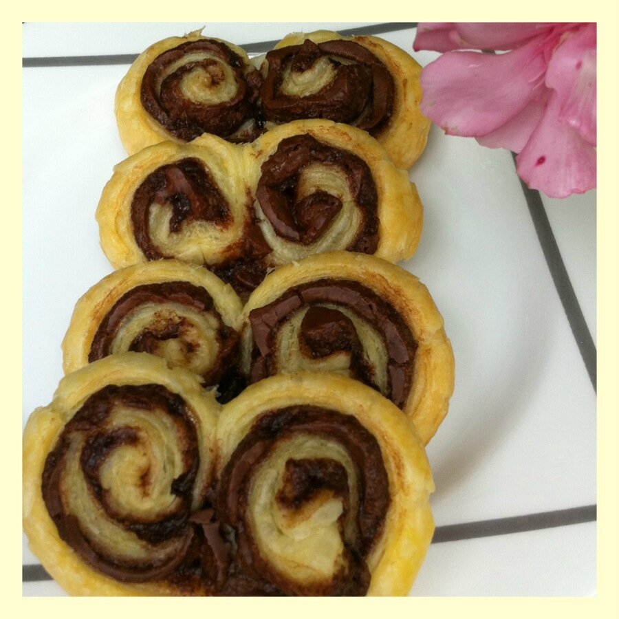 Palmiers au nutella - Cook's Dream