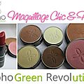 Maquillage chic & féminin avec boho green revolution