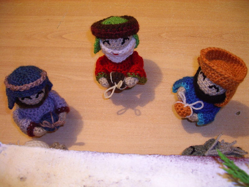 Ma creche de Noel - Au Crochet de Chrisleti