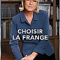 Marine lepen choisit la frange