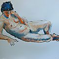 dessin peinture tableaux de nus contemporain (3)