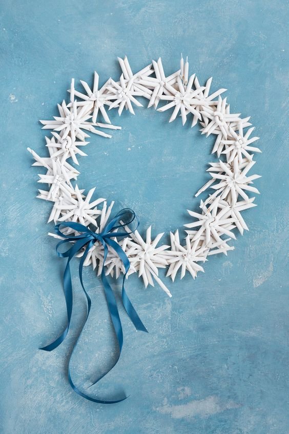 10 idées pour fabriquer une guirlande de Noël en papier - Marie Claire