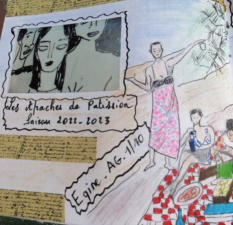 bullet journal de octobre page gauche