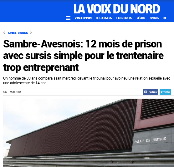 2018-10-28 16_07_40-Sambre-Avesnois_ 12 mois de prison avec sursis simple pour le trentenaire trop e
