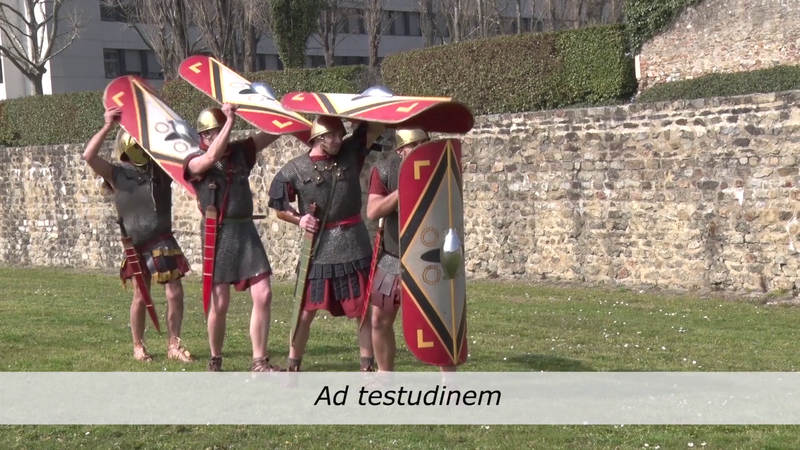 Les techniques de combat de l'armée romaine, présentées par l'association PAX AUGUSTA (16)
