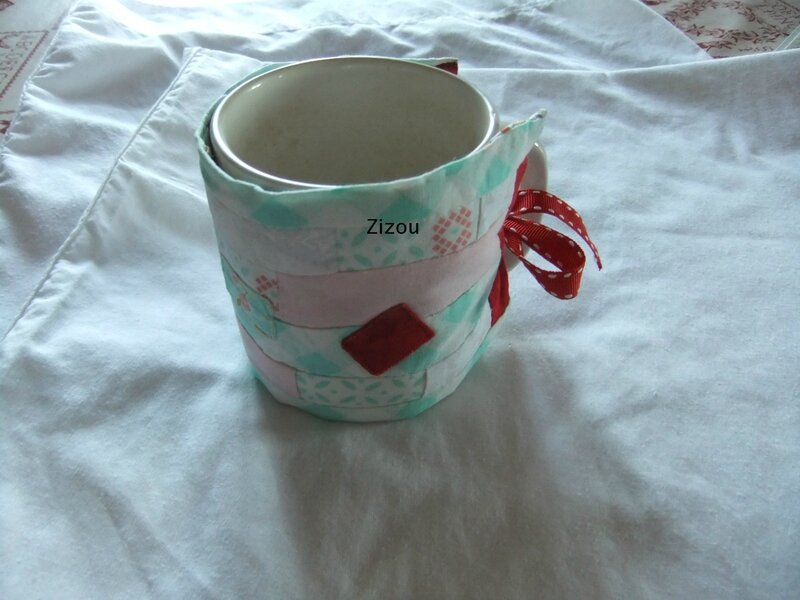 Couvre mug en action