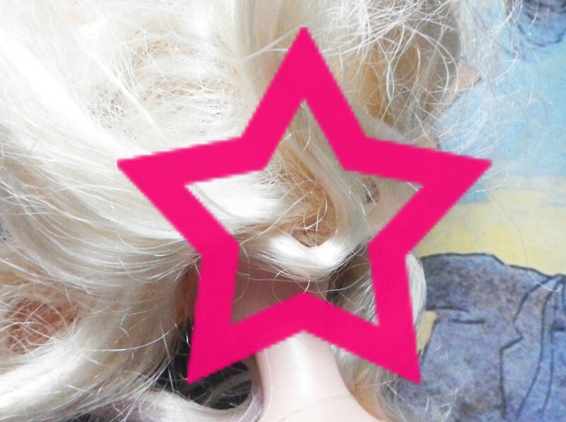 barbie boucle et couleur