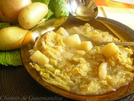 Soupe au choux légère pour un régime minceur - Recette par Chemin de  Gourmandise