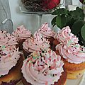 cupcakes framboise
