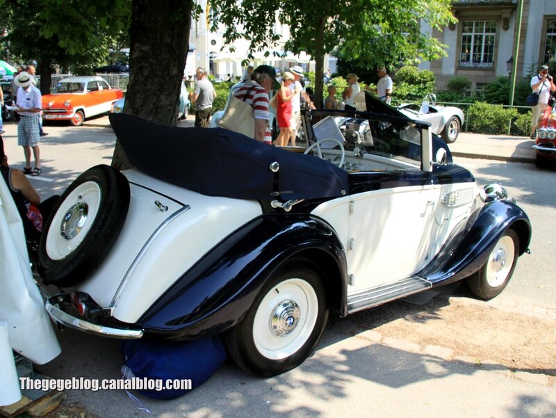 Bmw type 329 cabriolet de 1937 carrossée par Drauz (37ème Internationales Oldtimer Meeting de Baden-Baden) 02