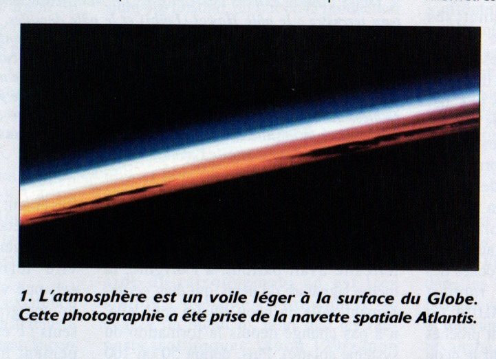 photo atmosphère navette Atlantis