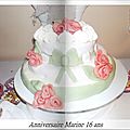 16 ans en Sweet table...
