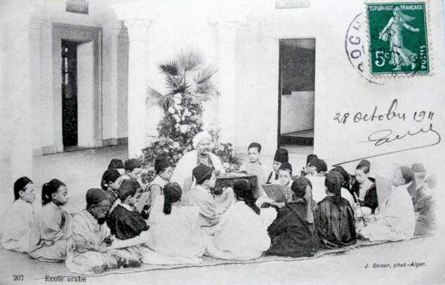 école arabe, Algérie, 1911