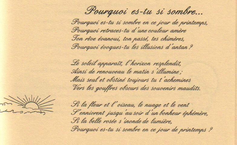 100 poèmes 80 pourquoi es-tu si sombre
