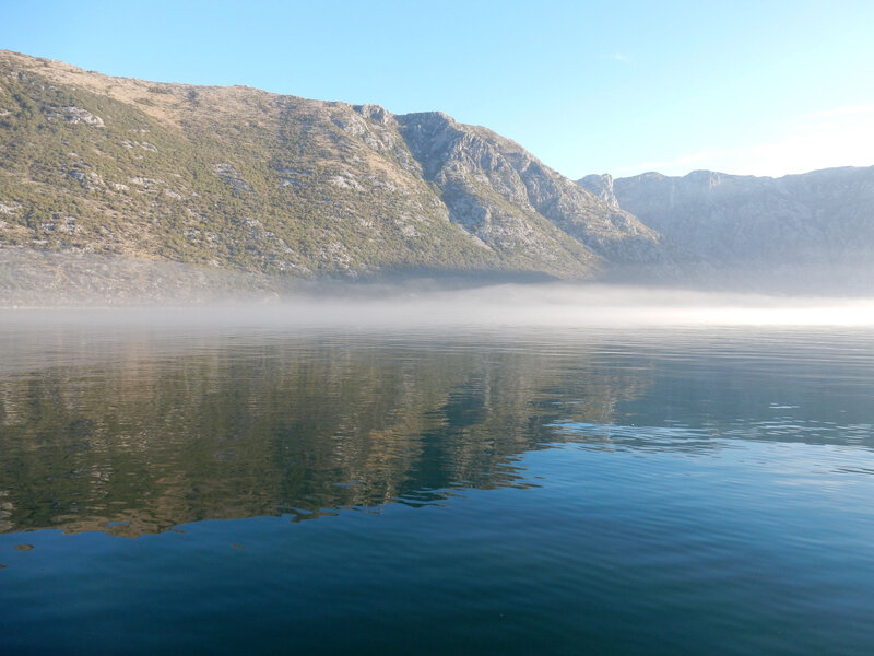 Brumes matinales devant Kotor, jeudi 22 octobre 2020 (2)