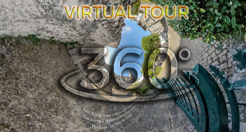 Virtual Tour Saint-Maixent Histoire et fouilles archéologiques dans la crypte de l’ancienne église de Saint Léger