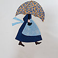 La dame au parapluie