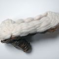 Les escarpins de la forêt, tricotés main