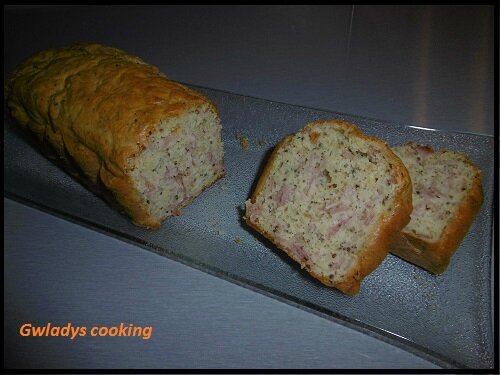 Cake Au Jambon Et A La Moutarde A L Ancienne Gwladys Cooking