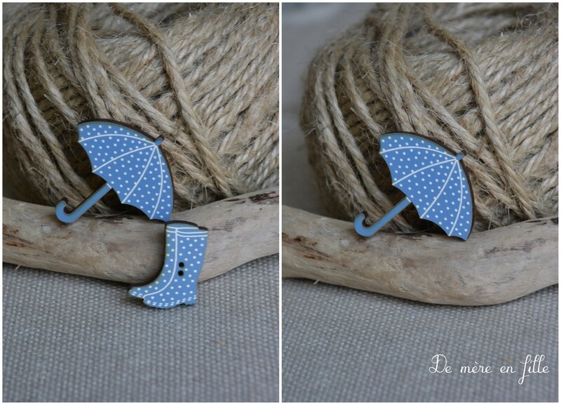 petit parapluie bleu