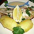 Soles ou filets de soles, sauce des iles