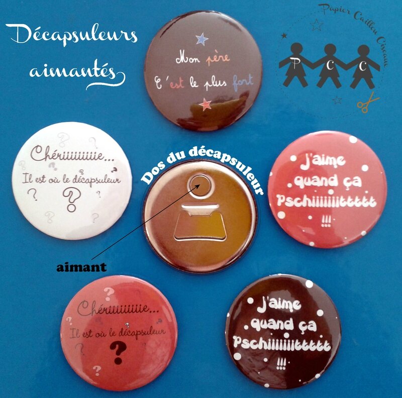 ensemble décapsuleurs