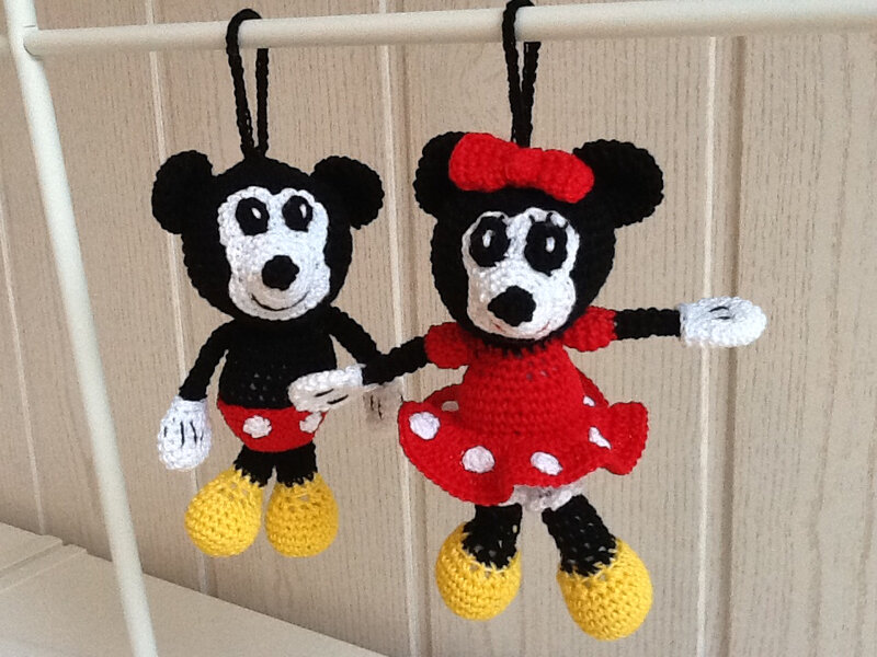 Mini Mickey et minnie 