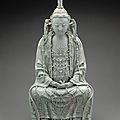 Bodhisattva au vêtement blanc, dynastie Yuan (1279-1368)