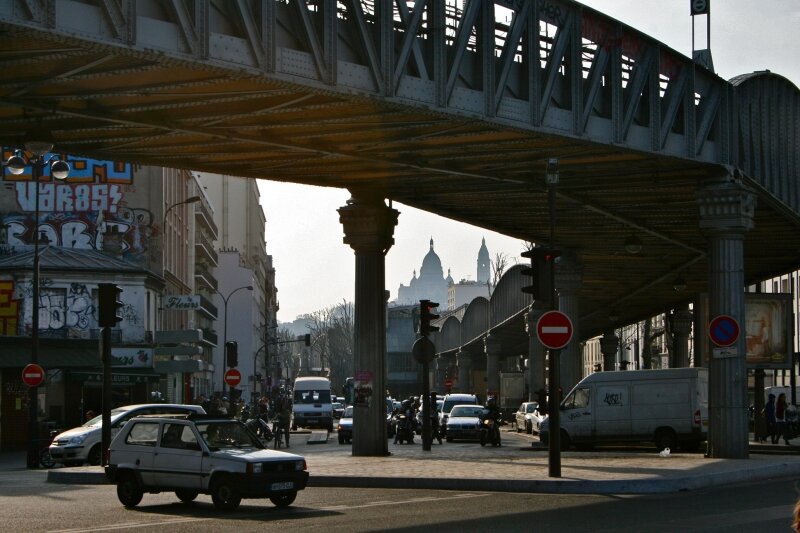 Atmosphère sur le Boulevard de la Villette. Photo de Paris 19ème arrondissement. Parispolis