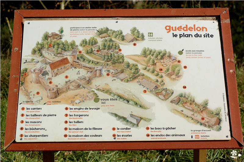 Guédelon 2014_Plan