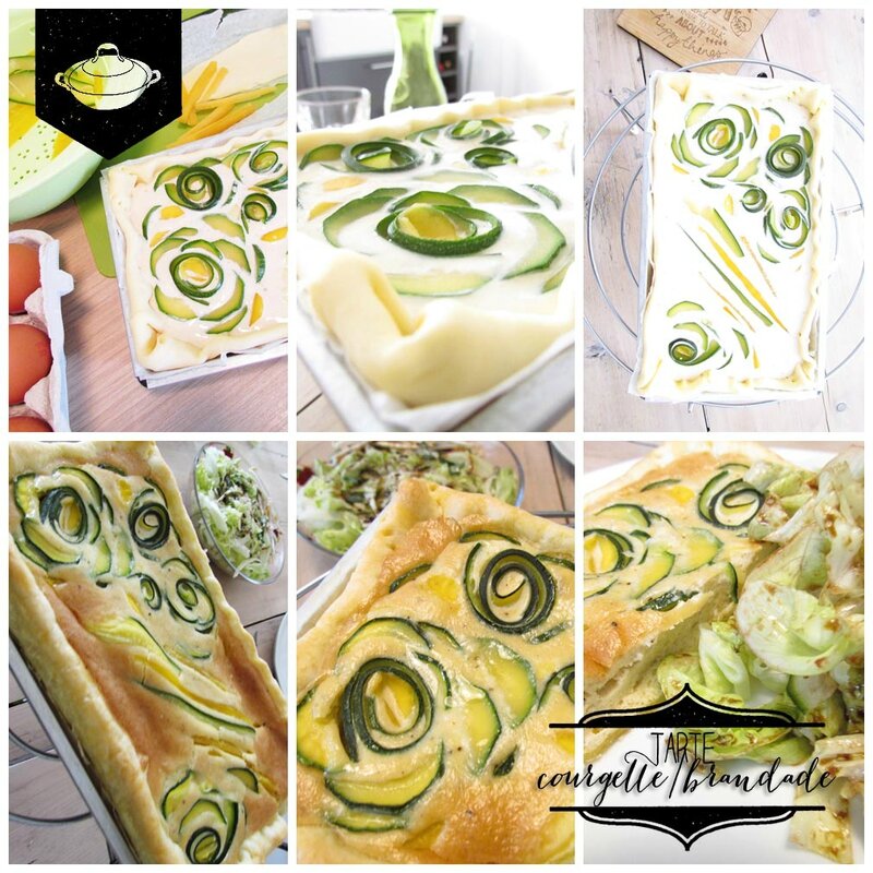 tarte courgette brandade 2