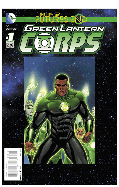 futures end green lantern corps 3D