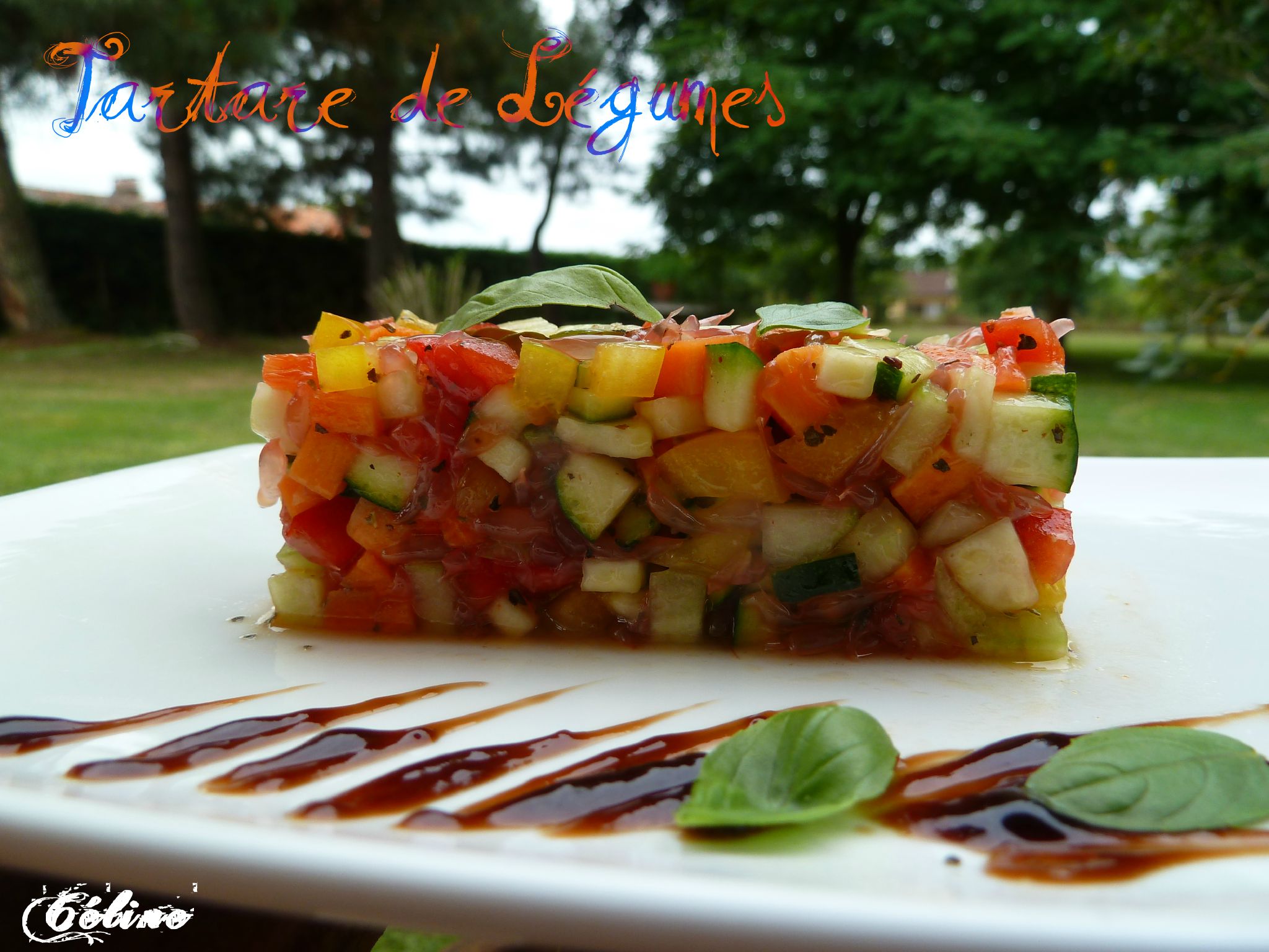 Tartare De Légumes Les Plaisirs De Céline