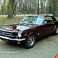 Ford mustang hardtop coupé de 1964 (retrorencard mars 2012)