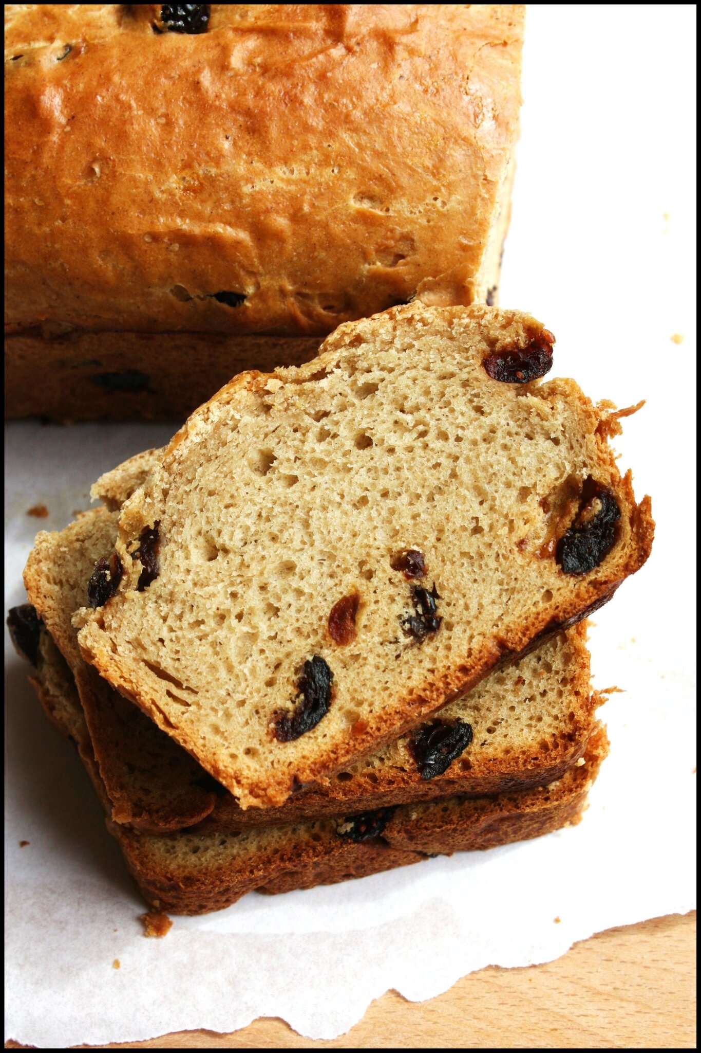 Pain brioché aux cranberries (vegan) Autour d'un plat