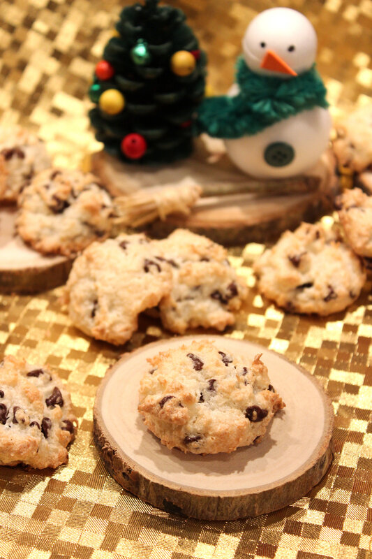 Rochers à La Noix De Coco Et Pépites De Chocolat Bredeles