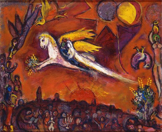 Chagall, Cantiques des Cantiques,