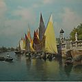 Venice by eugenio benvenuti (italian, 1881-1959) & nicholas briganti (american, 1861-1944)
