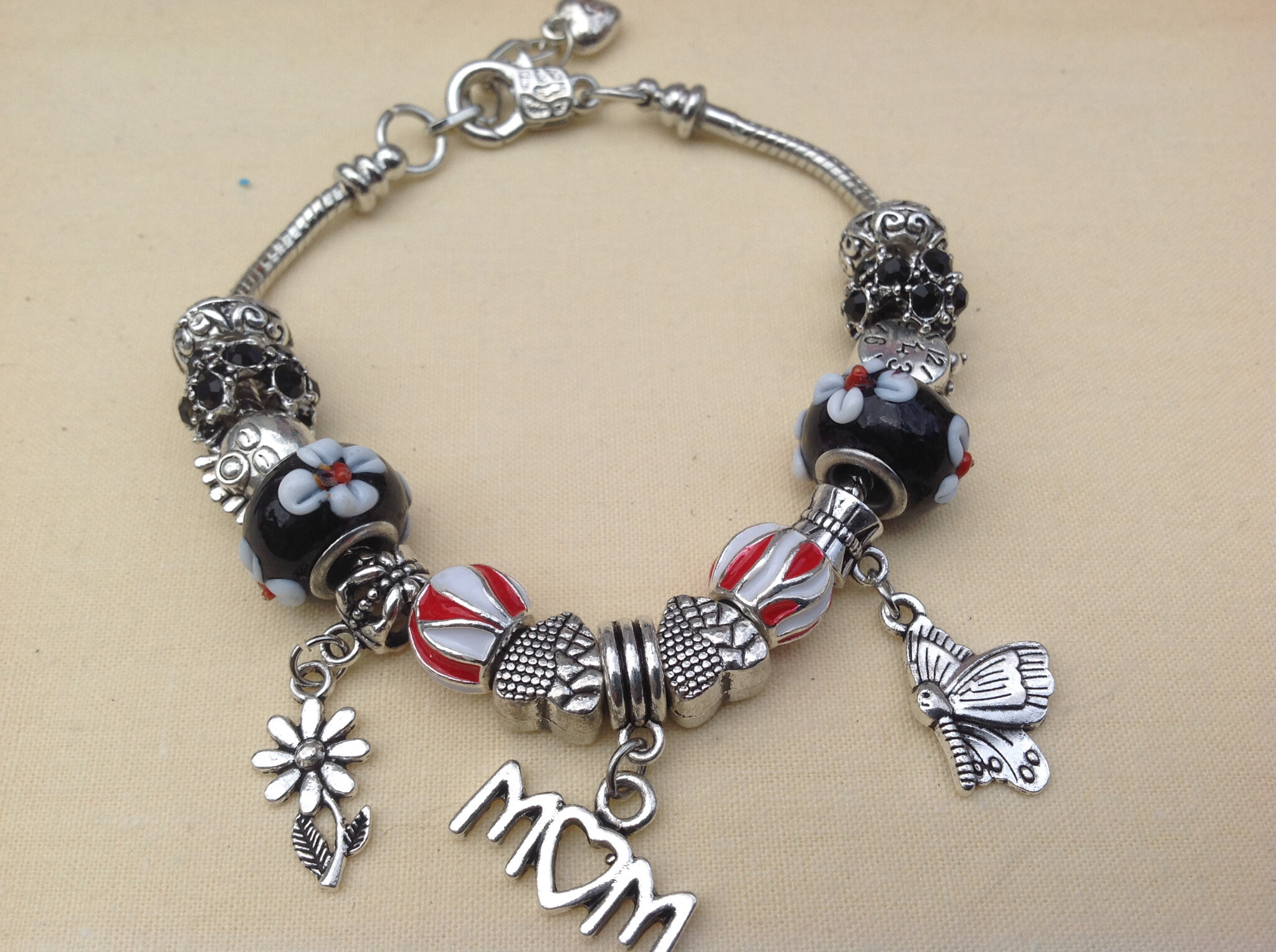 bracelet pandora noir et blanc bracelet pandora noir et blanc