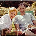 Juillet 1956 marilyn et arthur en angleterre