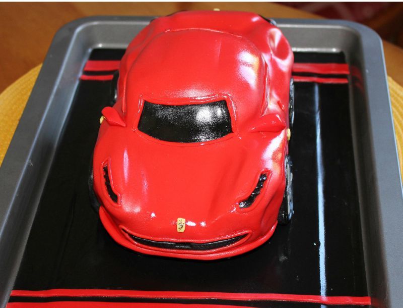 Gateau Voiture Rouge Pat Pam And Co