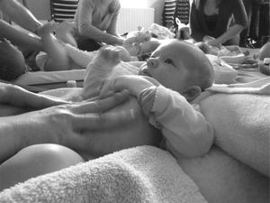 massage bébé