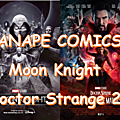 Canapé comics spécial moon-knight et doctor strange 2, sans spoilers !!!