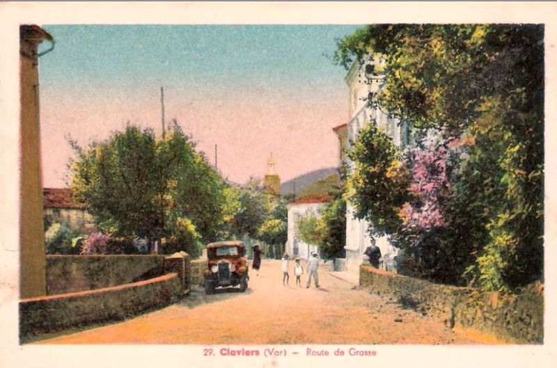 Claviers-route de Grasse