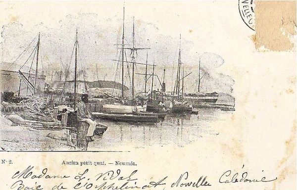 cpa ancien petit quai
