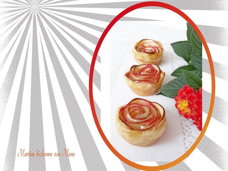 roses de pommes feuilletées1 roses de pommes feuilletées1