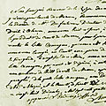 Les 26 et 28 décembre 1789 à mamers : droits d’aides, le receveur menacé par lettre anonyme.