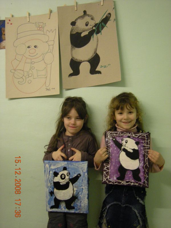 Comment Peindre Un Panda Domi Dessins Et Peintures
