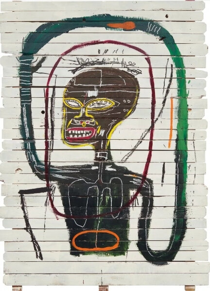 Jean-Michel Basquiat, Flexible, signed with the artist's initials, titled and dated 