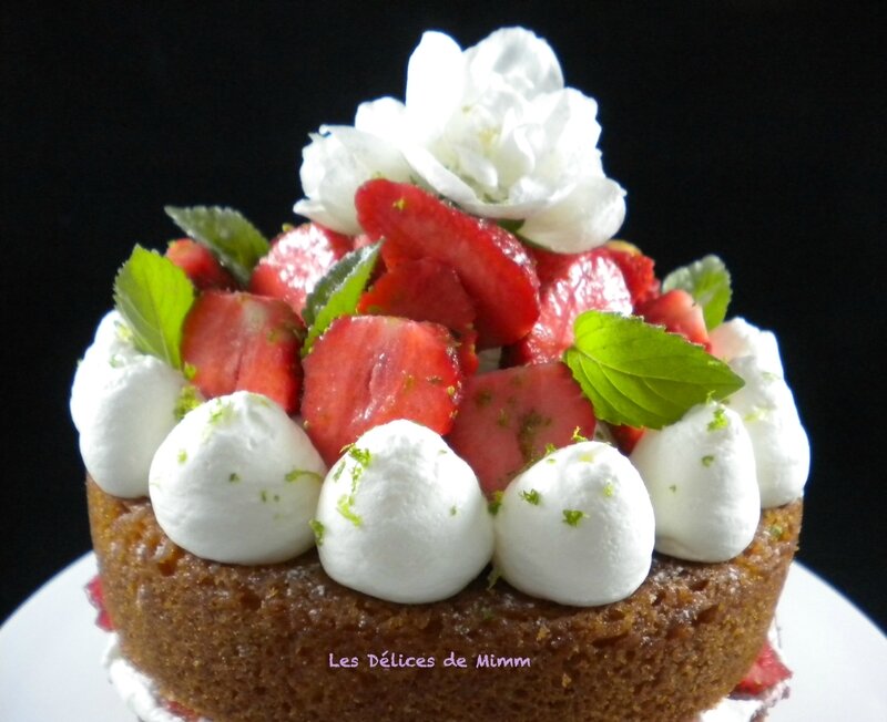 Le Victoria sponge cake aux fraises 4